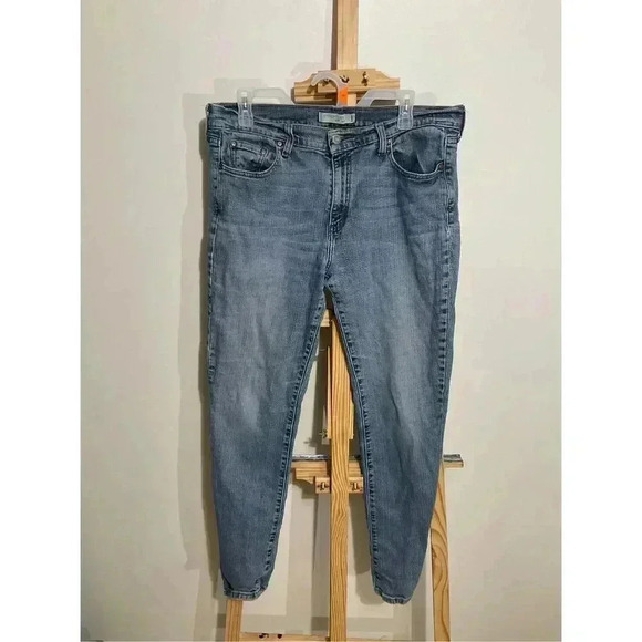 Levi’s 505 Straight Leg Women Blue jeans size 12 - Picture 1 of 9